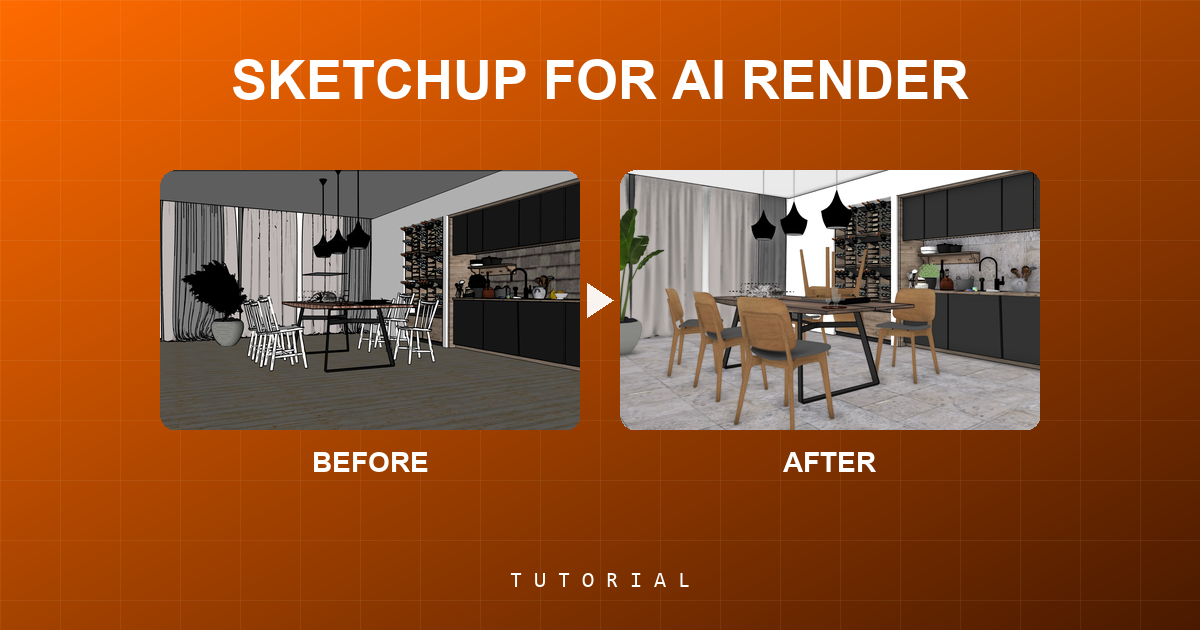 How to Prepare SketchUp for AI Rendering: Practical 3D Optimization Guide