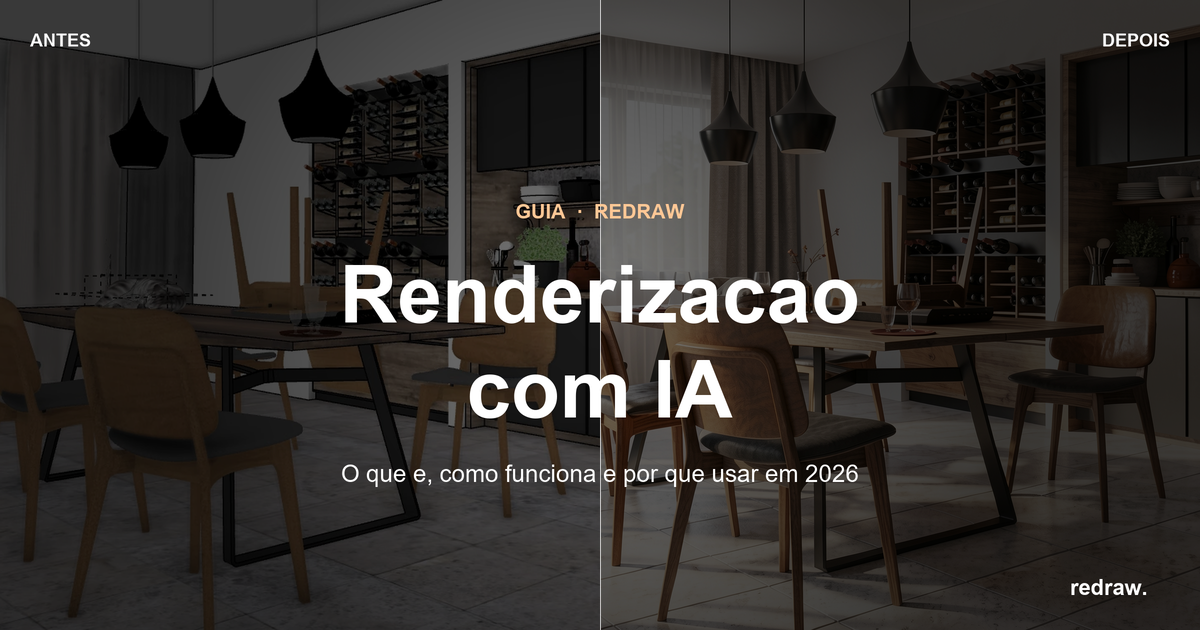 Renderização com IA: O Que É, Como Funciona e Por Que Usar em 2026