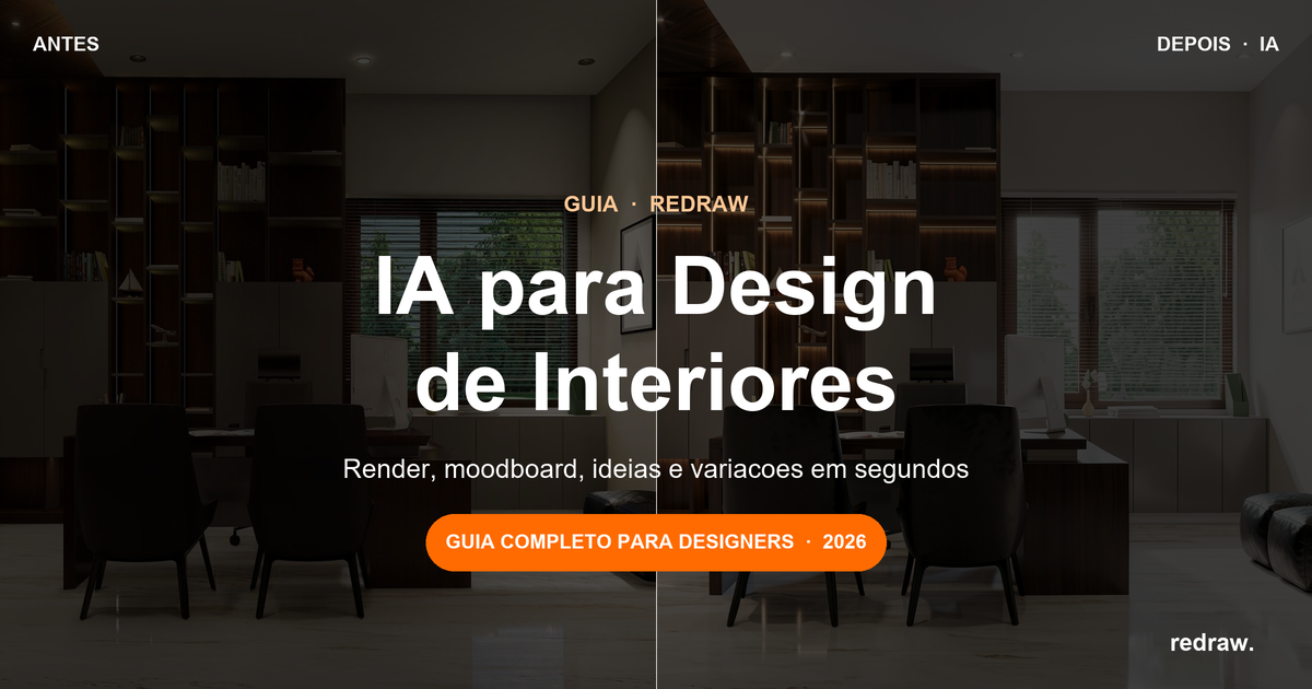 IA para Design de Interiores: Guia Completo para Designers em 2026
