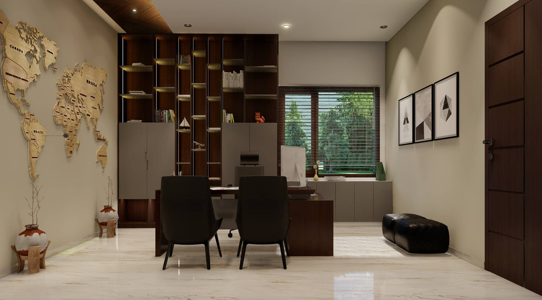 Render de interiores antes de Mejorar Render de Redraw