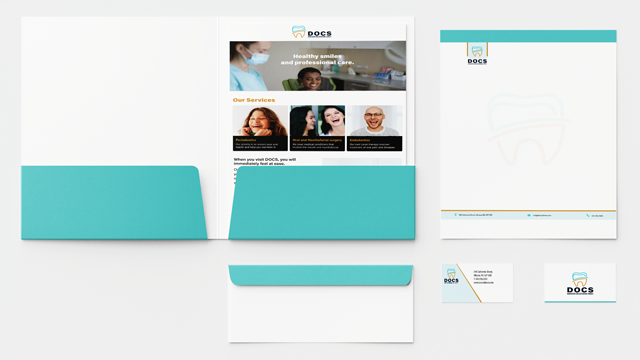 Docs - stationery mockups