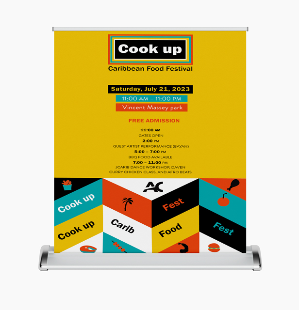 Cook up event banner