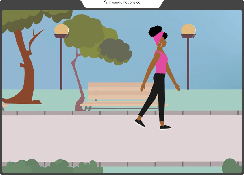 Walk in the park motion design