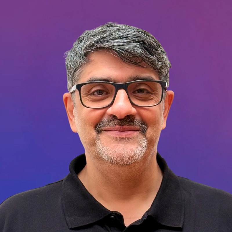 Portrait of Yusuf Head of Purchasing and Scheduling in the Blue Wheels team in square format