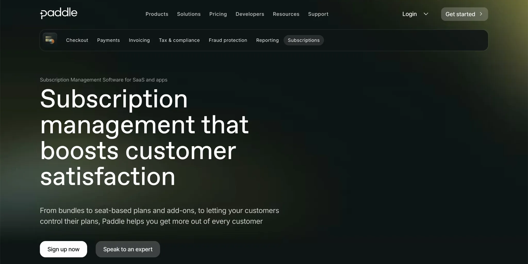 Paddle Retain tool interface screenshot