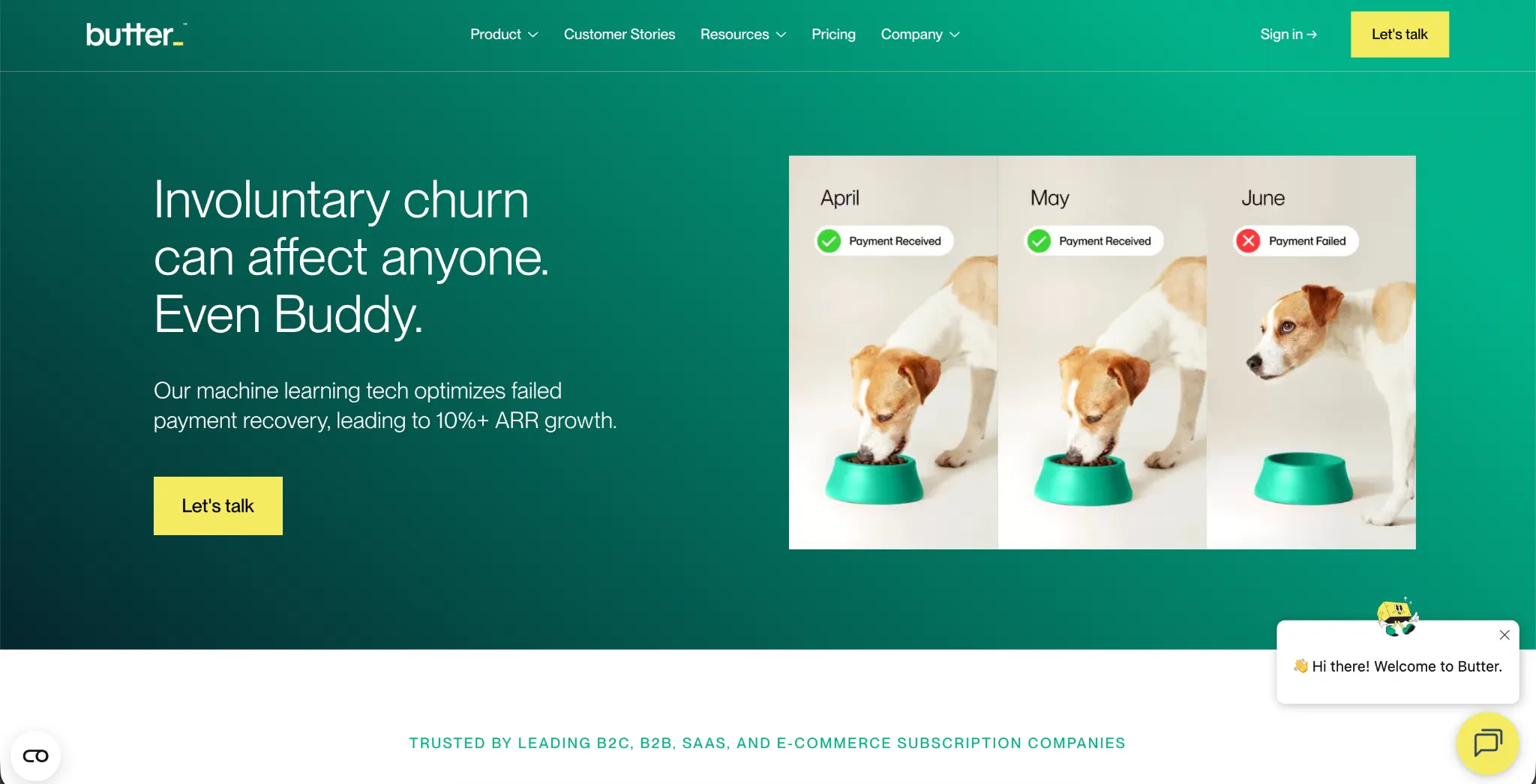 Butter Payments data science approach