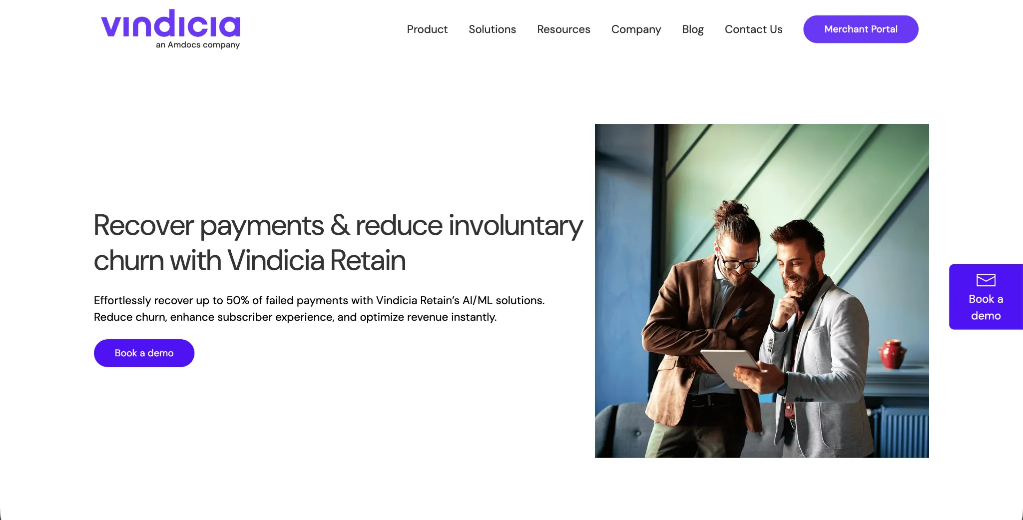 Vindicia Retain enterprise solution overview