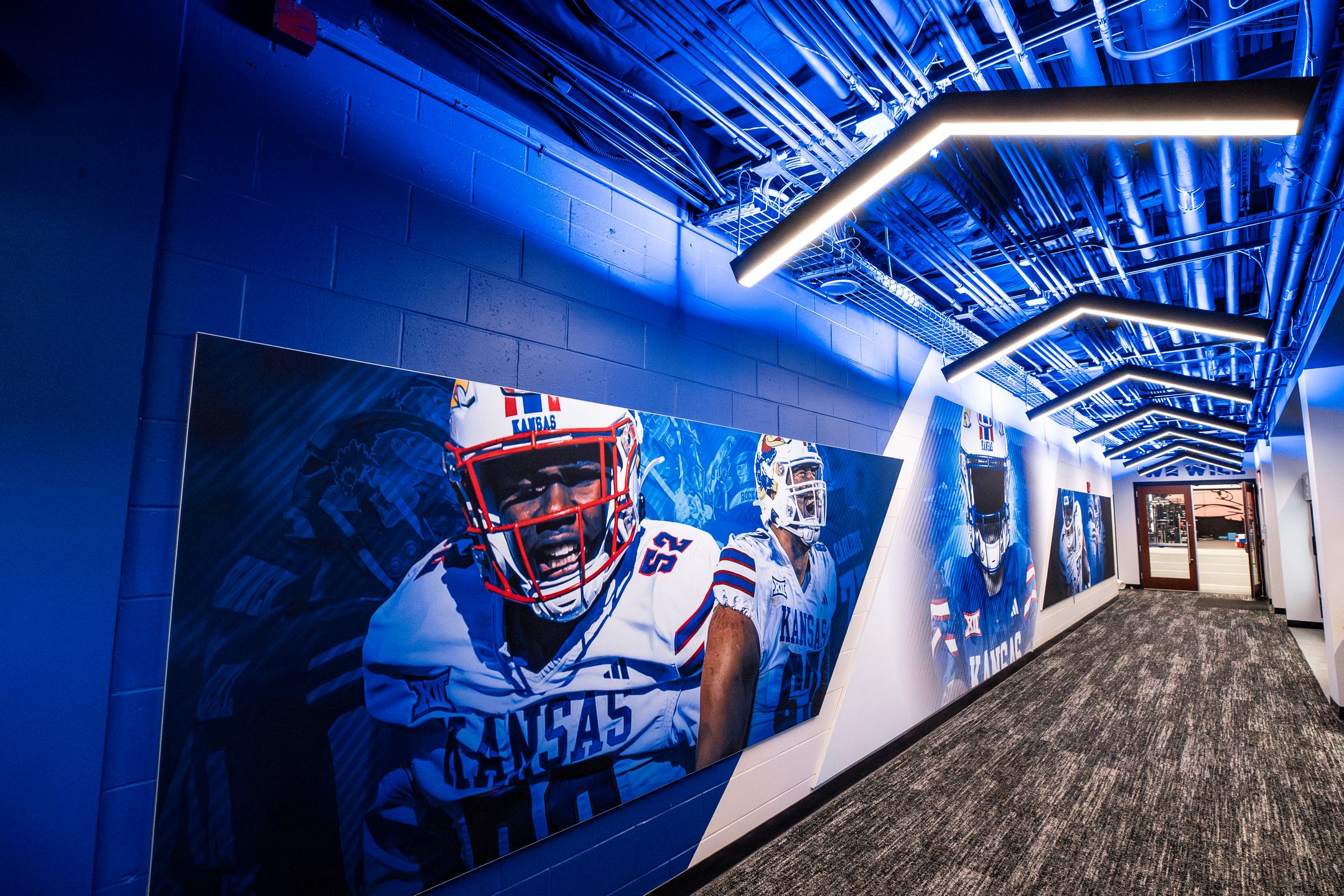 The Anderson Family Football Complex has been updated with state-of-the-art facilities.