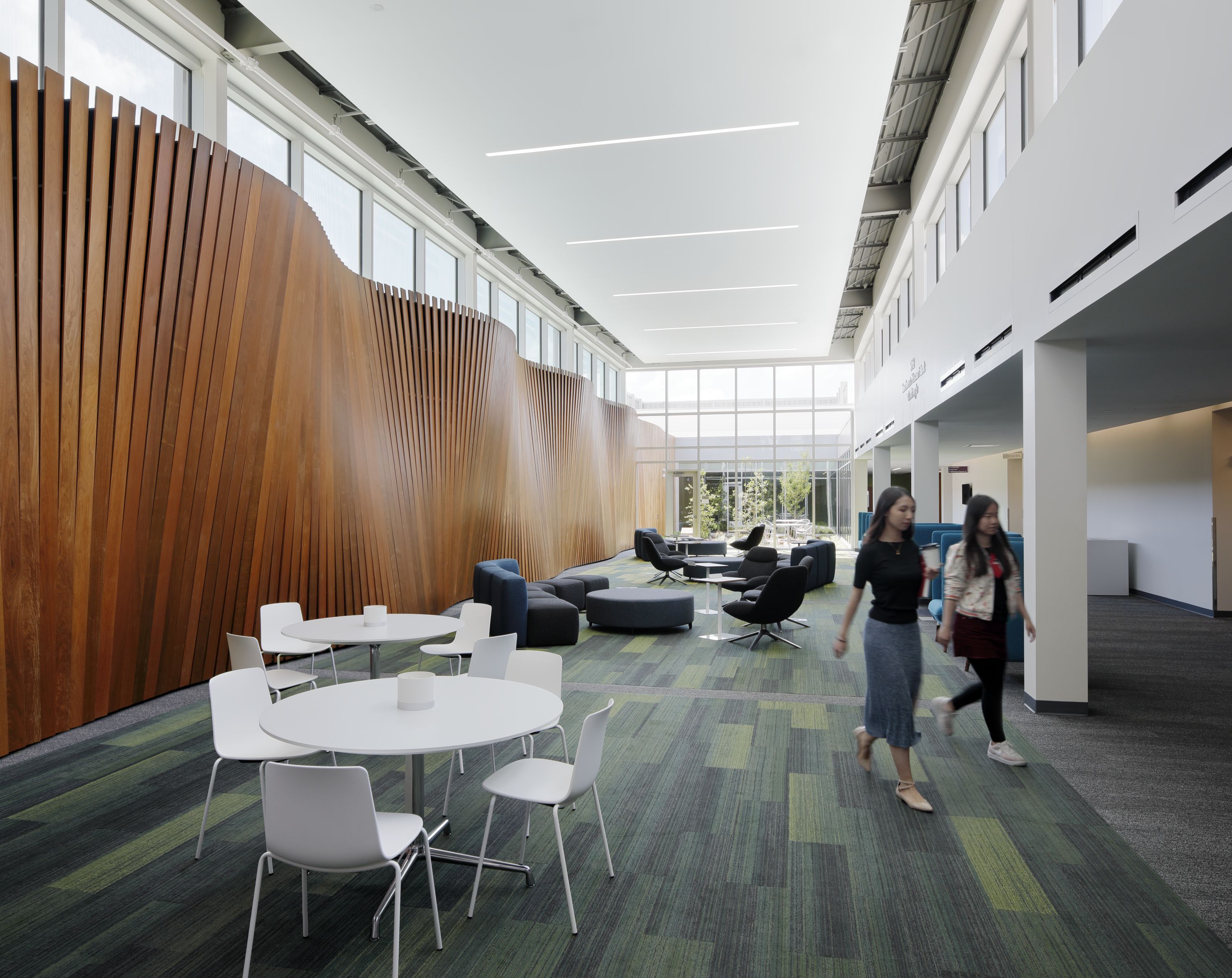 The entrance of the Kansas City University Medicine & Biosciences. 