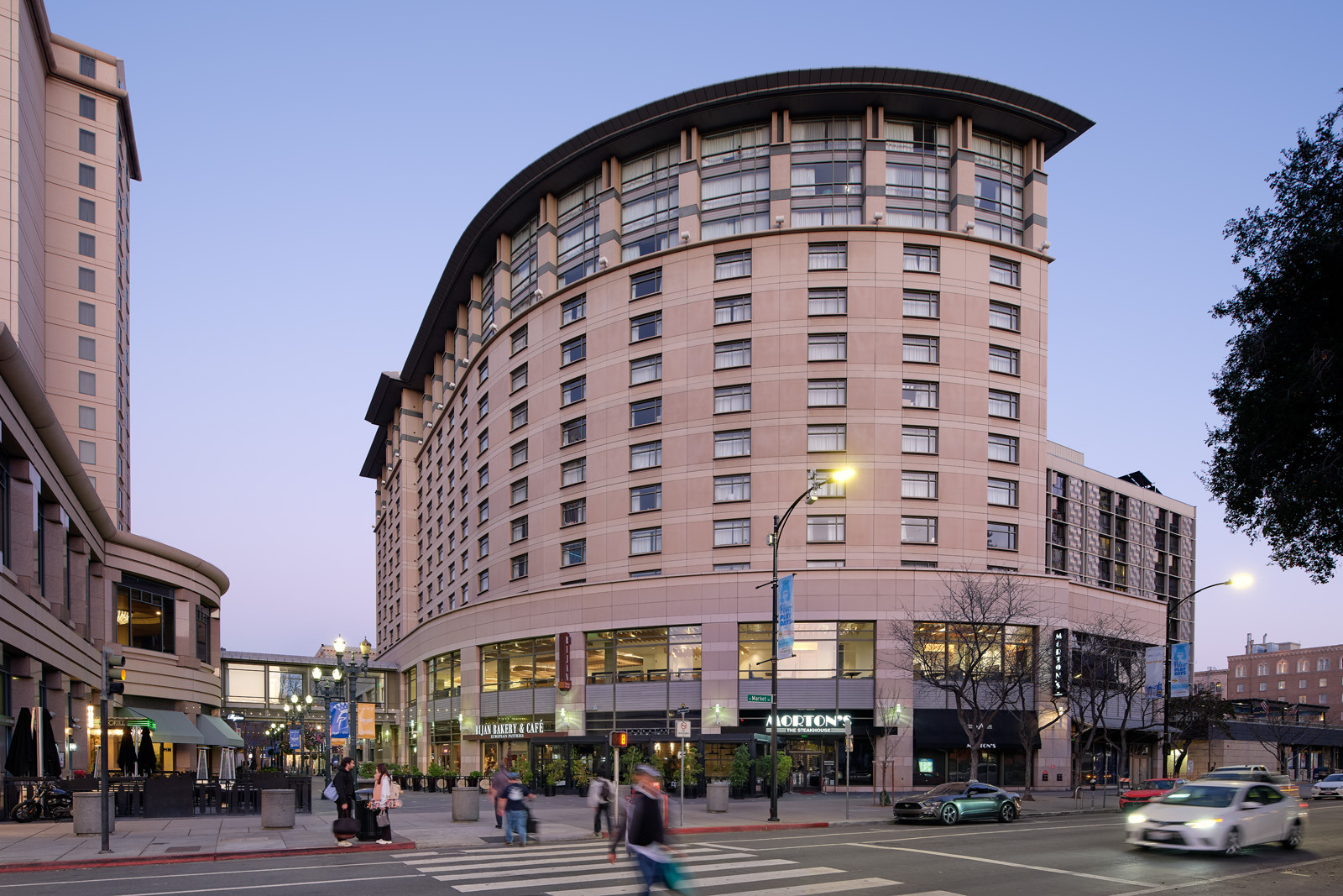 The new SJSU student housing was an adaptive reuse project that reimagined an old hotel.