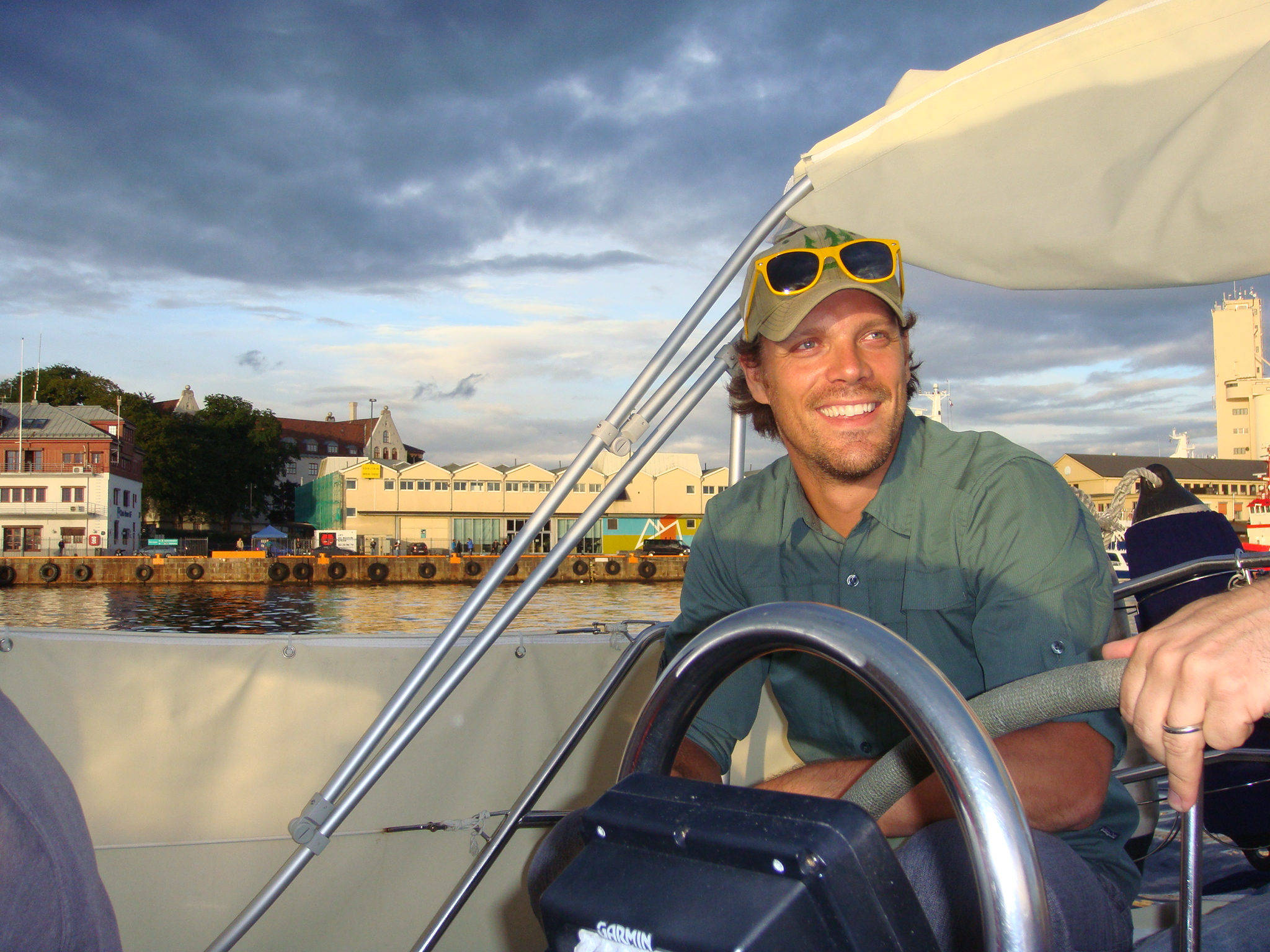 While working abroad for a college internship, Ian took frequent fjord trips.