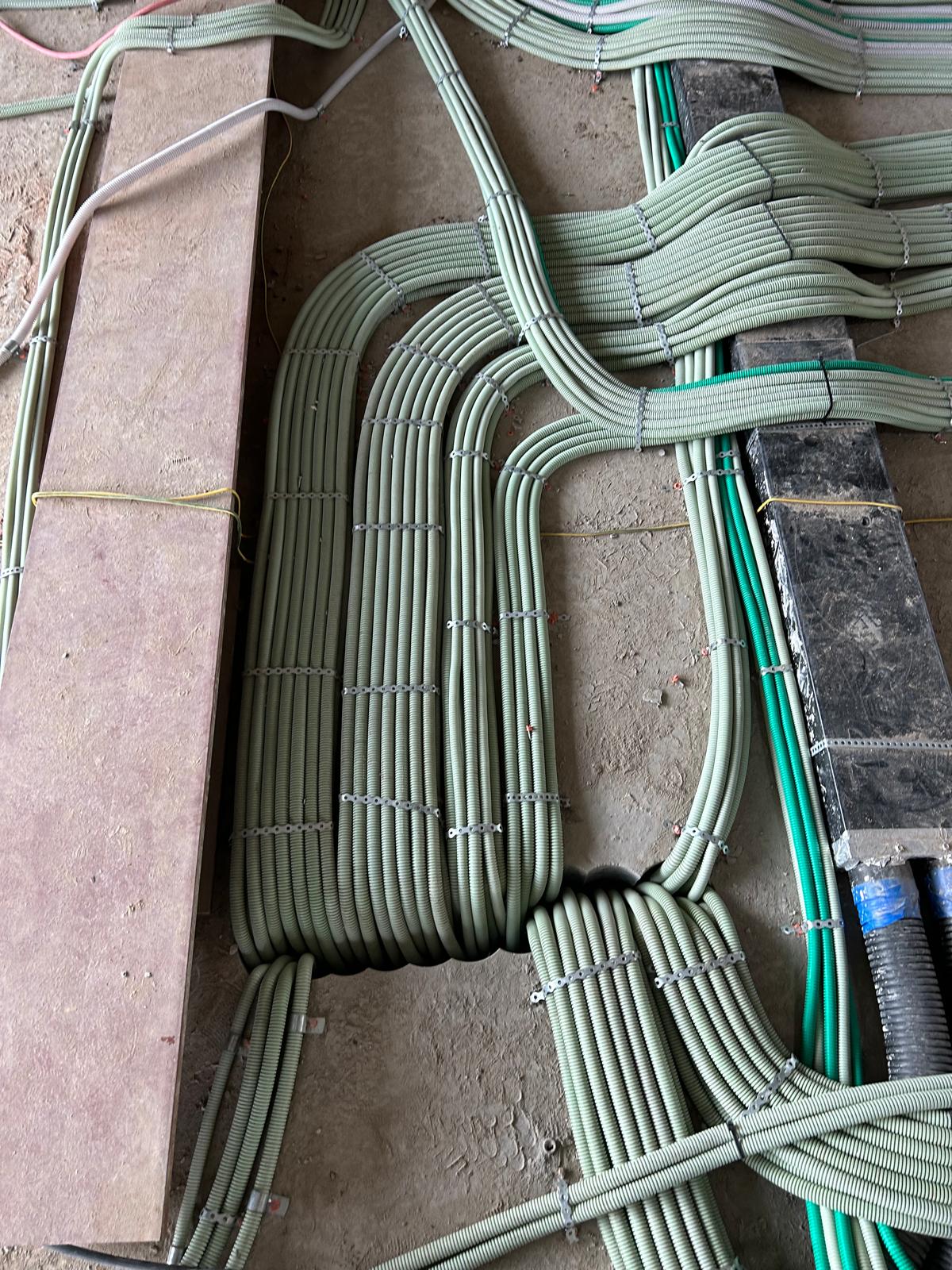 Elektriciteitswerken in ruwbouw door VDM-T, foto 2