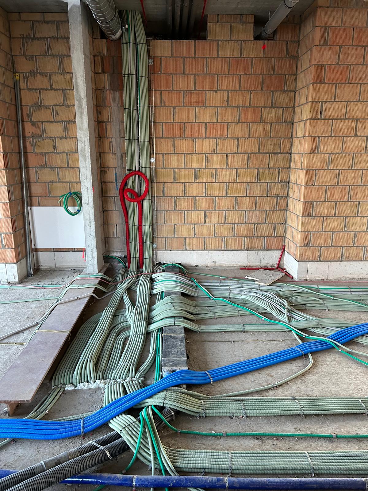 Elektriciteitswerken in ruwbouw door VDM-T, foto 3