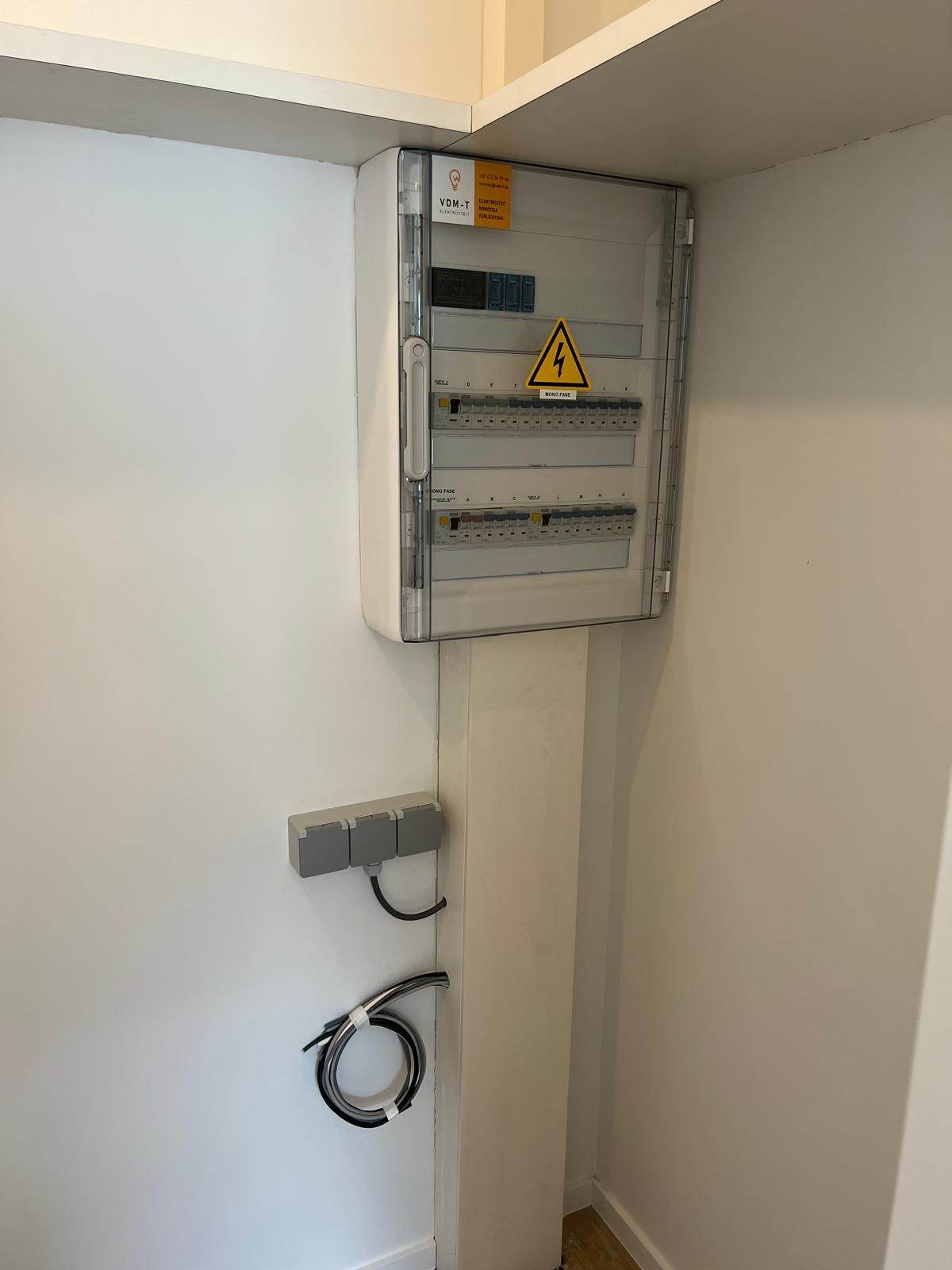 Elektriciteitswerken in ruwbouw door VDM-T, foto 5