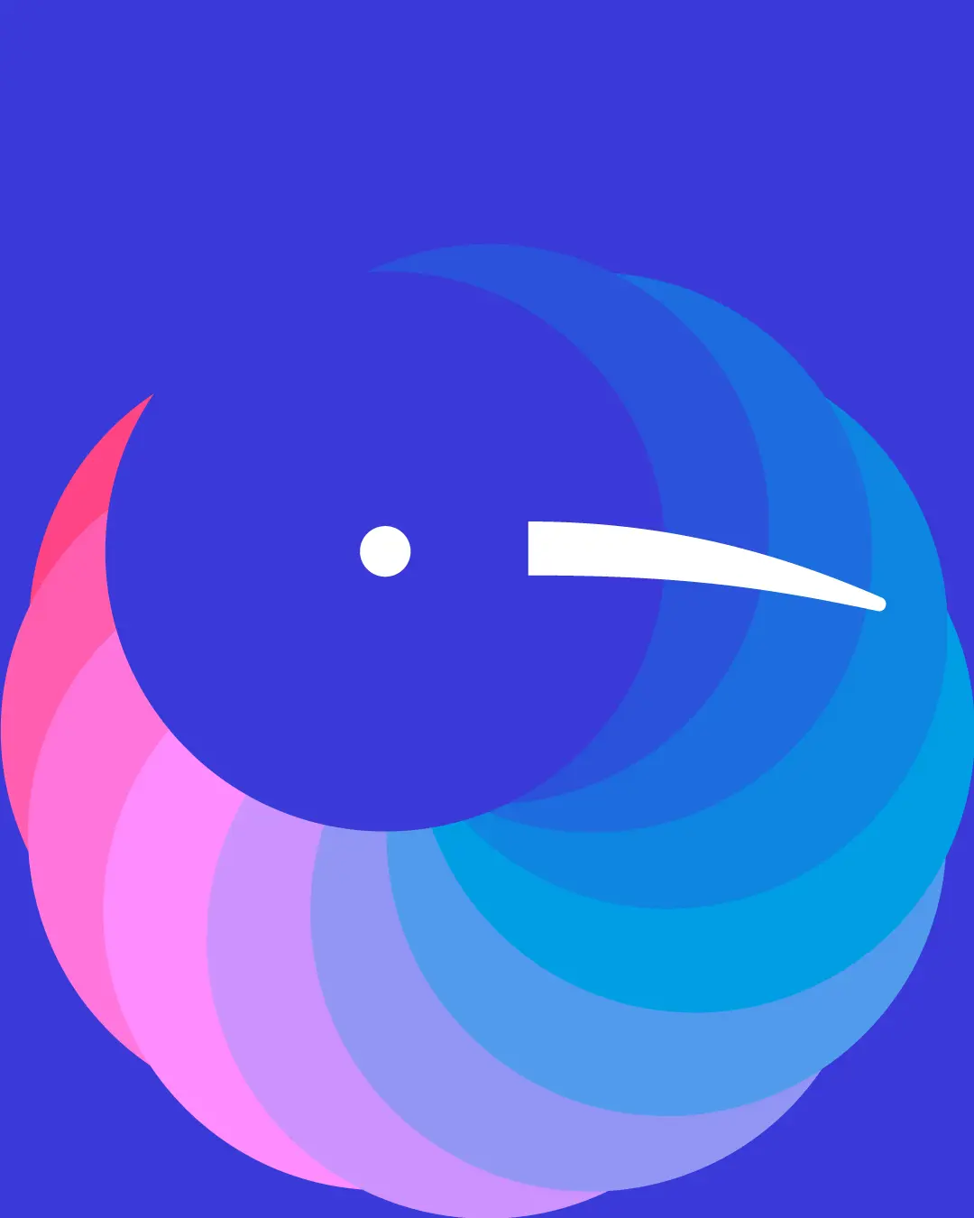Warm Kiwis mascot — a stylised kiwi bird representing care, connection and warmth