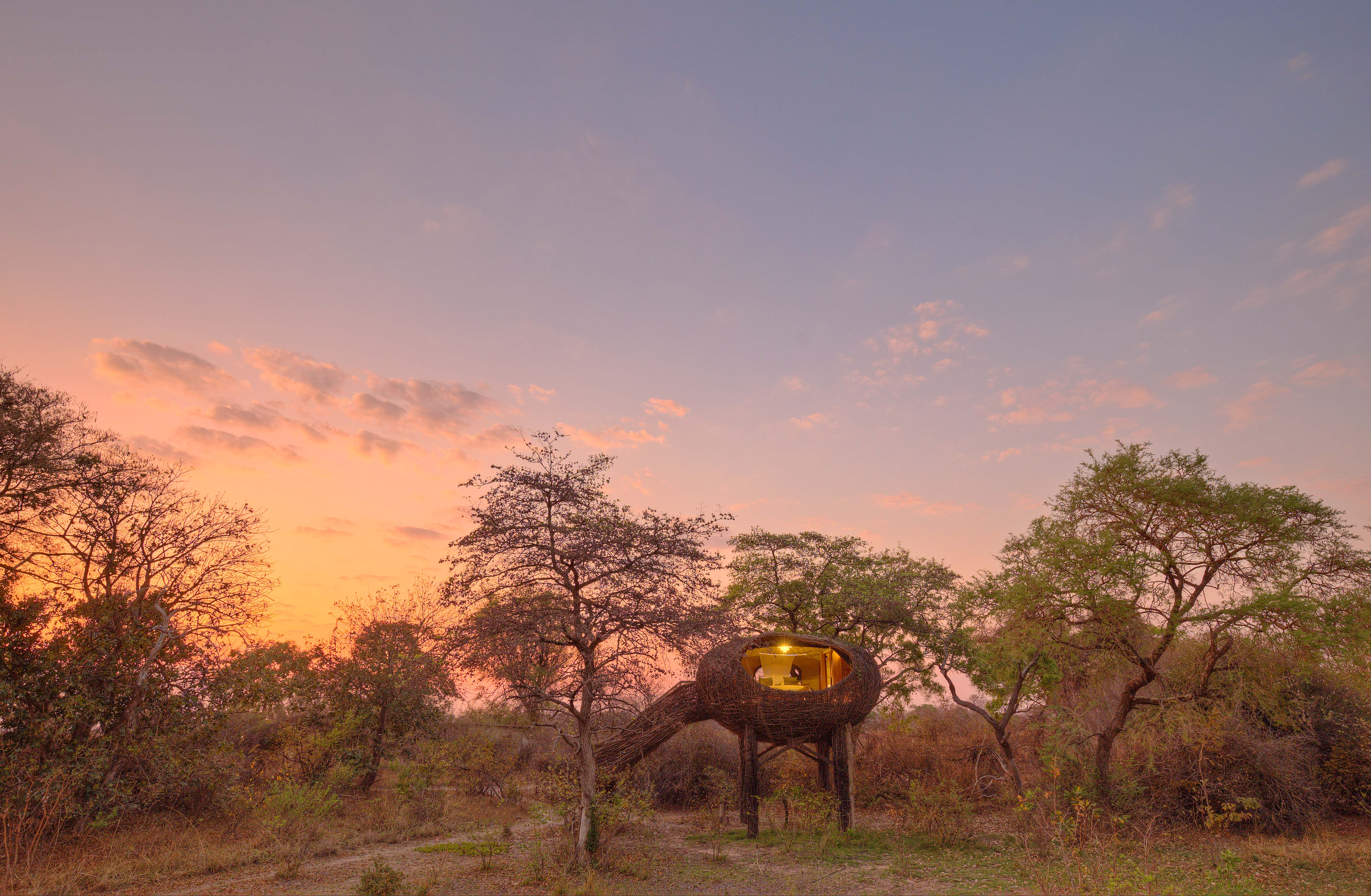 A beautiful sunrise in Zambia