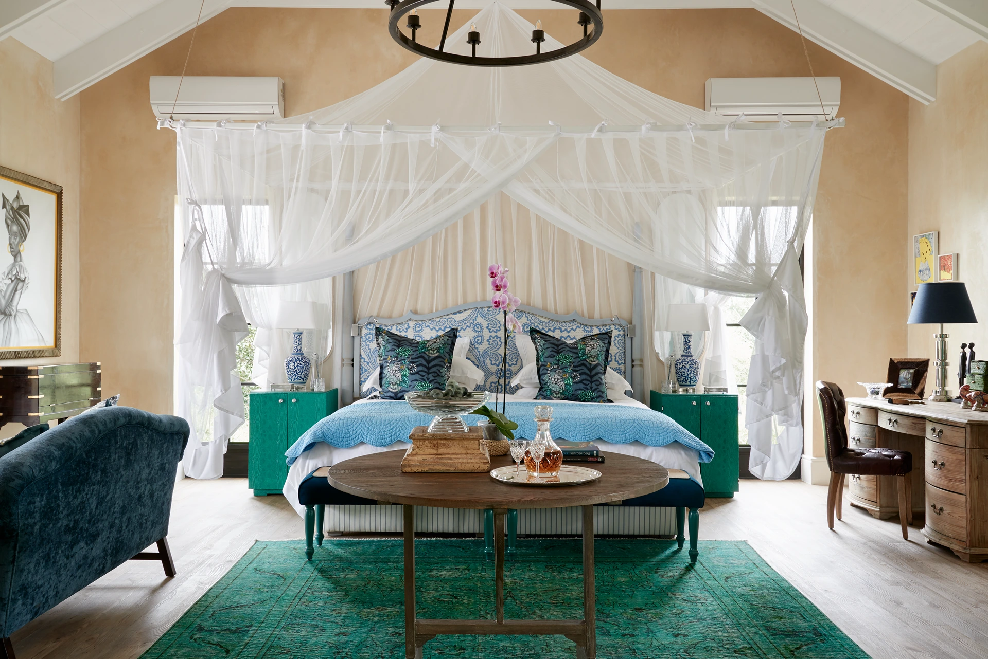 Designer interiors at Royal Malewane in South Africa