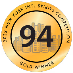 2022 New York INTL Spirits competition gold winner 94 badge