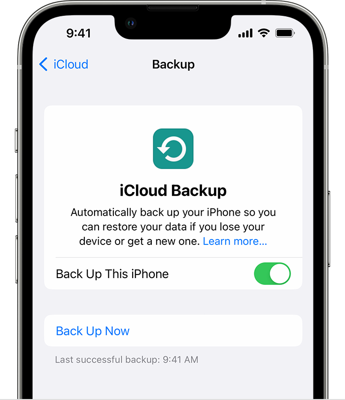 use iCloud to backup iPhone and iPad