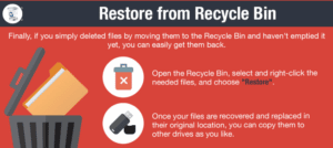 recover deleted files, restore deleted files