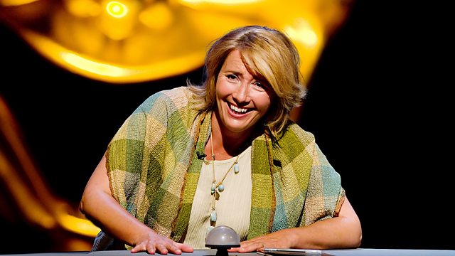 Photo of Emma Thompson at the QI show