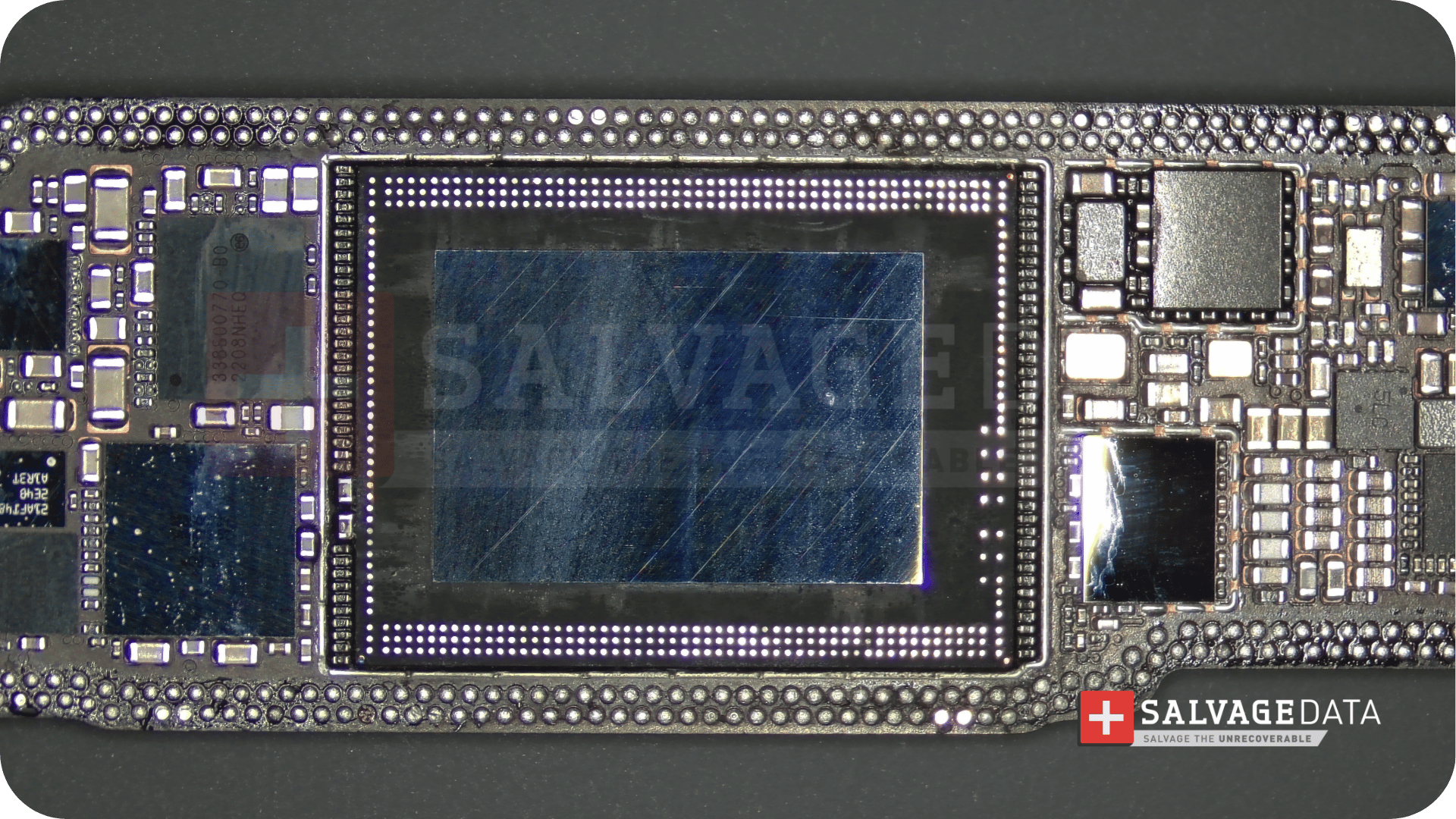 photo of the CPU wihtout the RAM