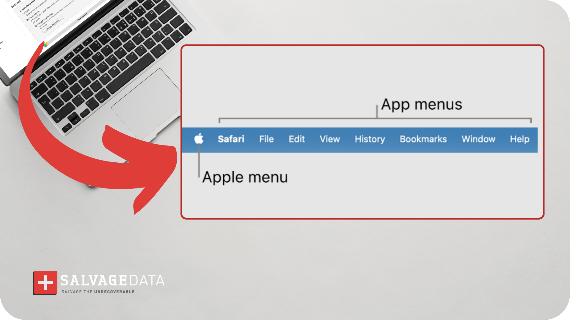 apple menus structure screenshot