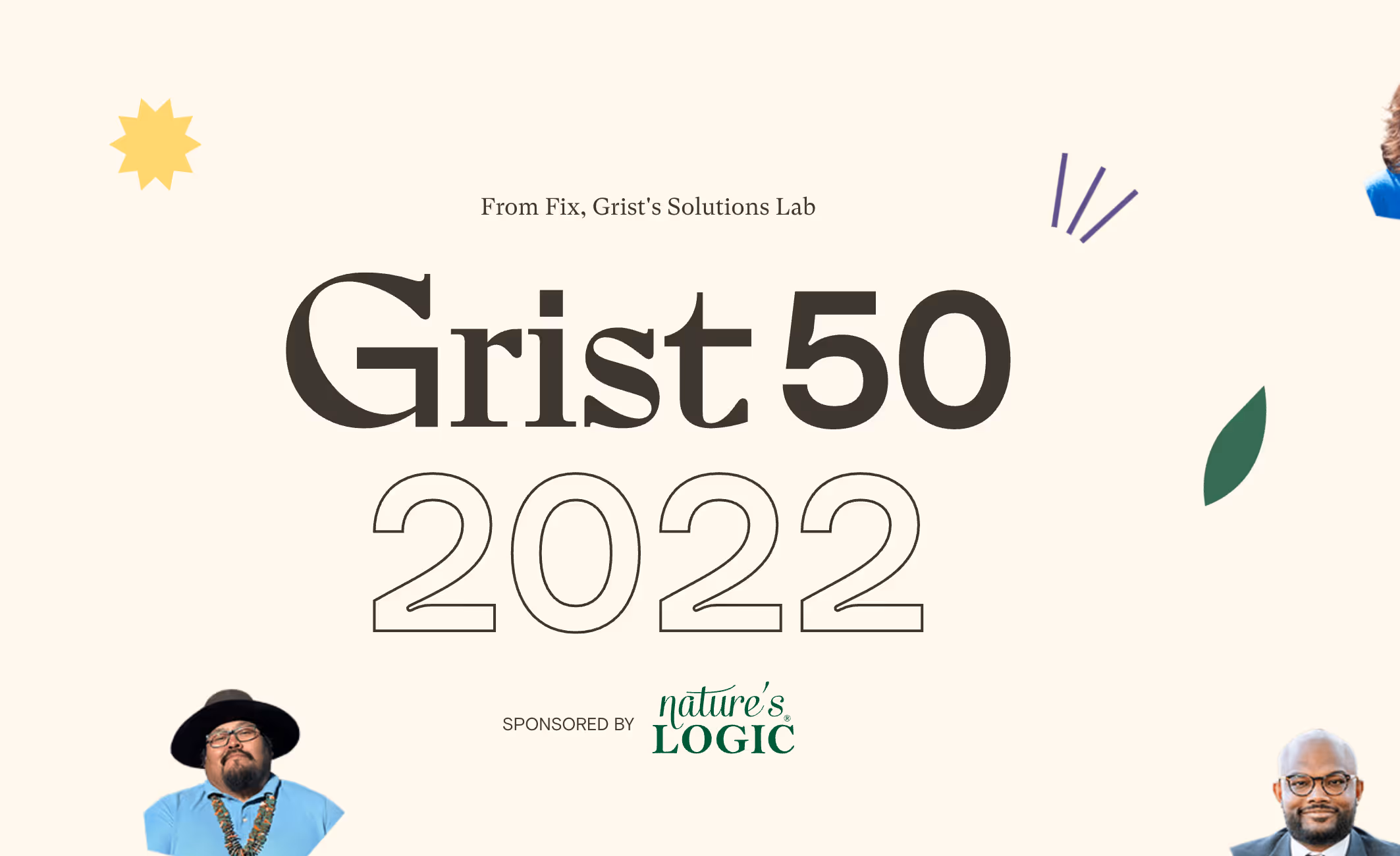 Grist 50 2022 promotional artwork.