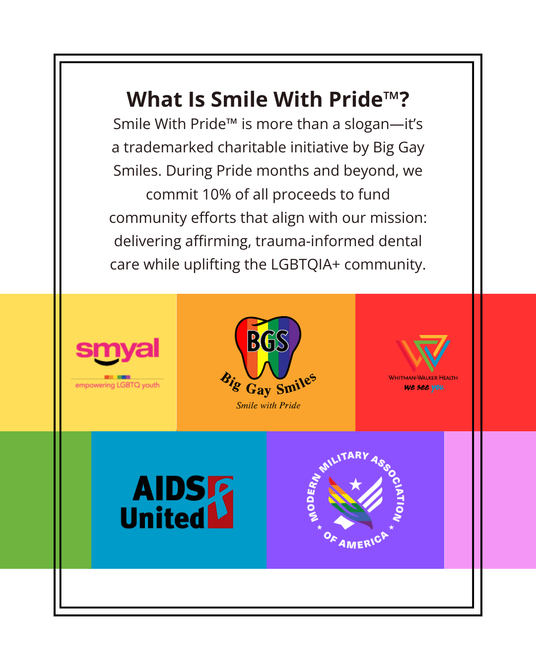Smile With Pride™: Because Every Smile Helps Find a Cure