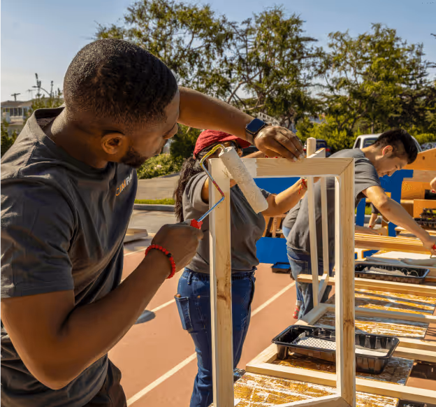 CIM Volunteer event in Los Angeles, California