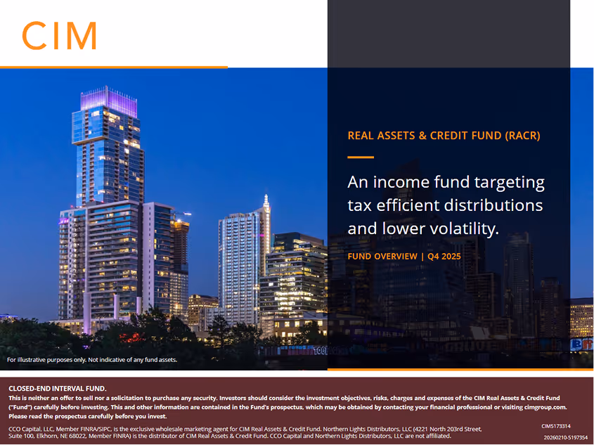 RACR Fund Overview Cover Page