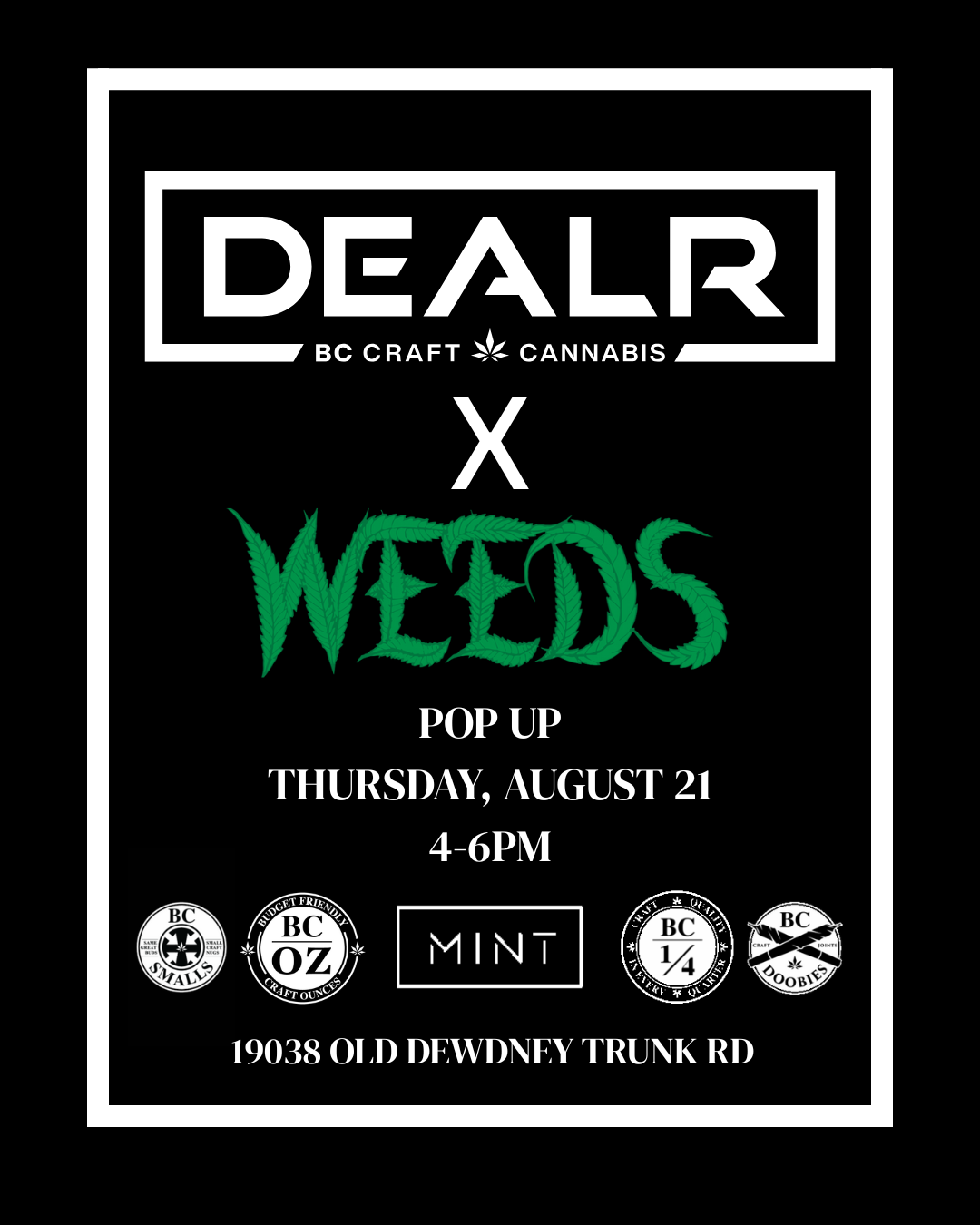 dealr pop up poster