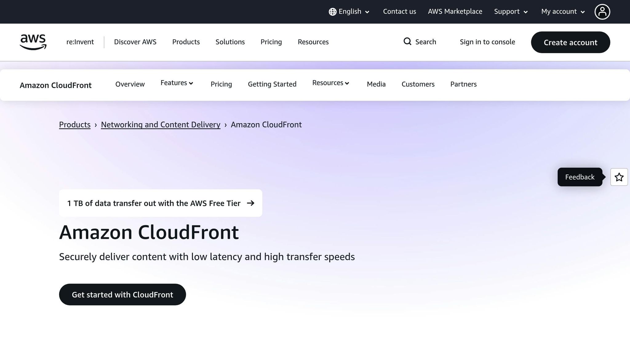 Amazon CloudFront