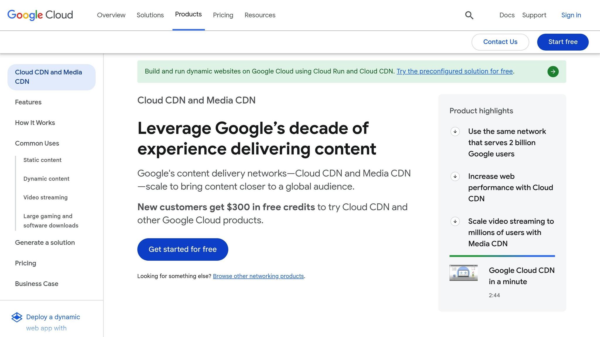 Google Cloud CDN
