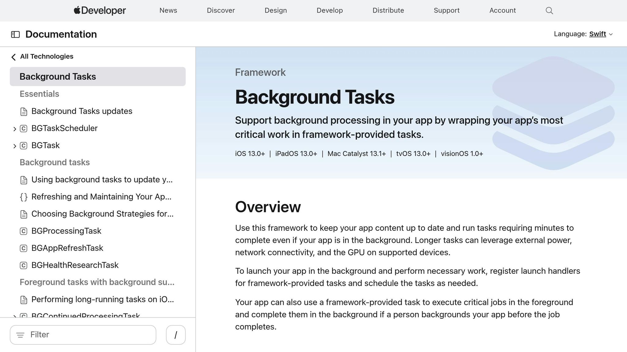 BackgroundTasks