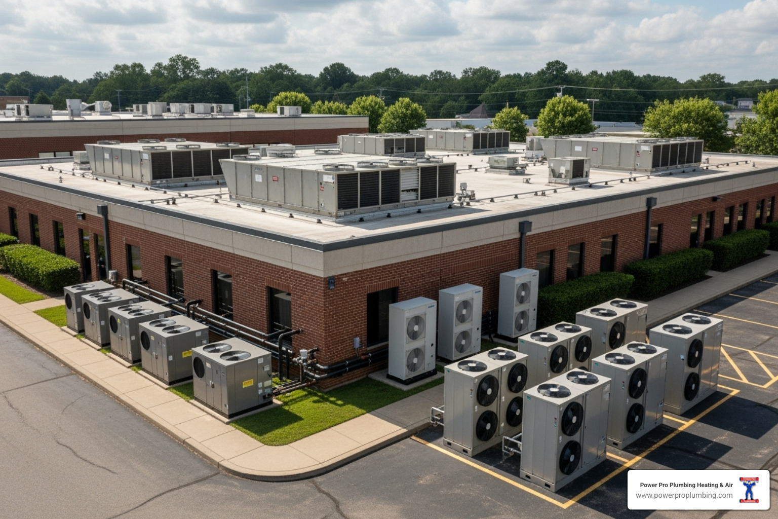 different commercial heat pump units - commercial heat pump contractor corona