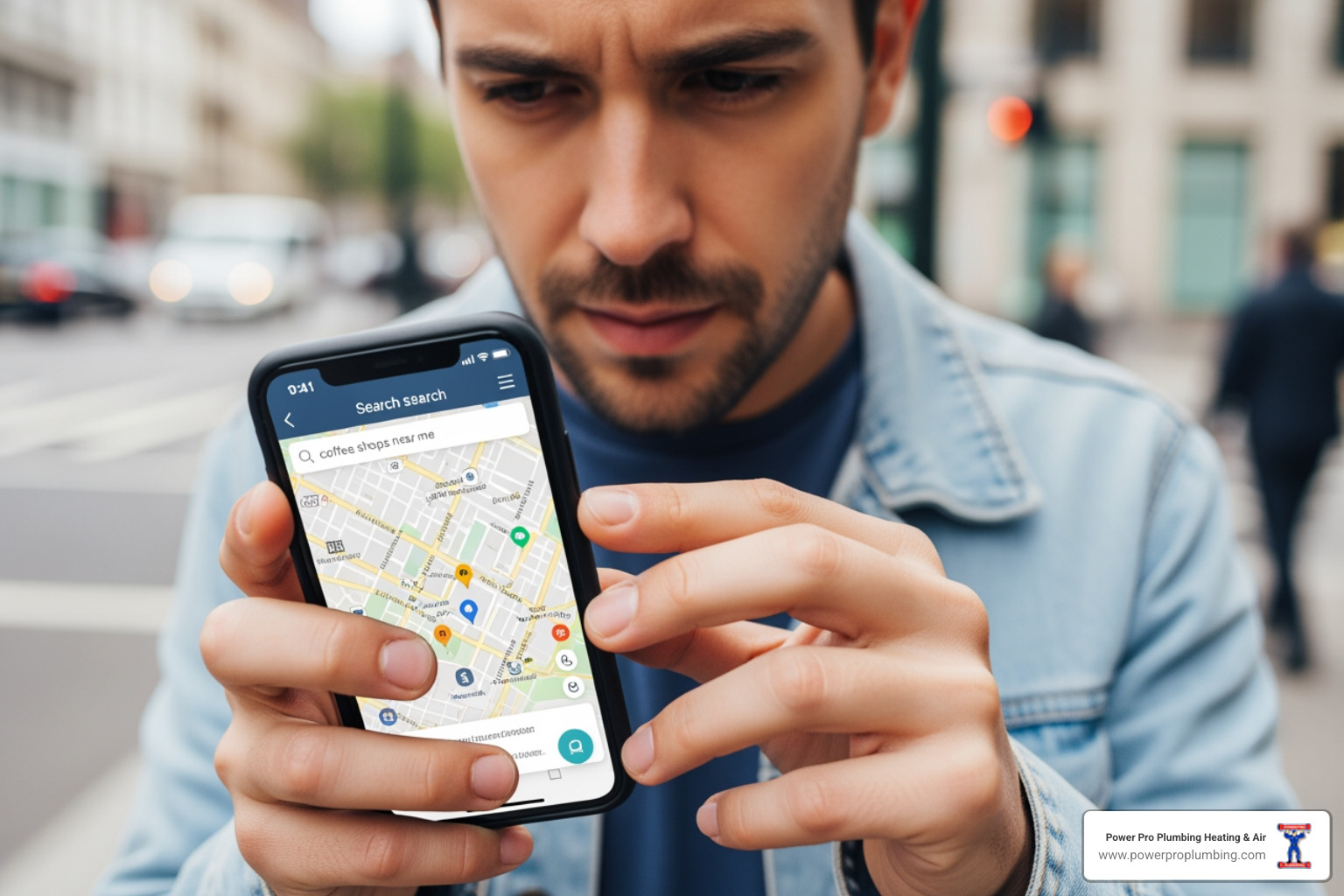 person searching for a plumber on phone - plumber same day service near me person searching for a plumber on phone - plumber same day service near me