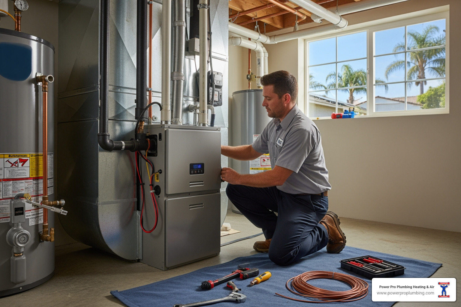 Infographic showing the top 5 benefits of professional heater installation: enhanced safety and code compliance, lower monthly energy bills, extended equipment lifespan of 15-30 years, preserved manufacturer warranty coverage, and consistent comfort throughout your Anaheim home - best heater installation in anaheim, ca Infographic showing the top 5 benefits of professional heater installation: enhanced safety and code compliance, lower monthly energy bills, extended equipment lifespan of 15-30 years, preserved manufacturer warranty coverage, and consistent comfort throughout your Anaheim home - best heater installation in anaheim, ca