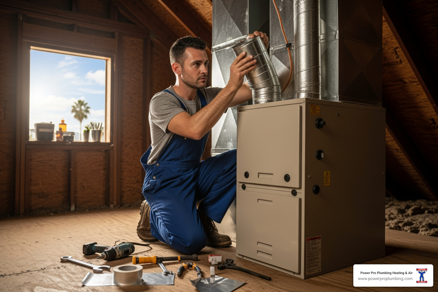 Infographic showing the top 5 signs you need emergency heater replacement: complete system failure with no heat output, strong burning smell or gas odor requiring immediate evacuation, loud banging or grinding noises from the unit, yellow or flickering pilot light indicating carbon monoxide risk, and frequent on-off cycling without reaching set temperature - emergency heater installation in anaheim, ca