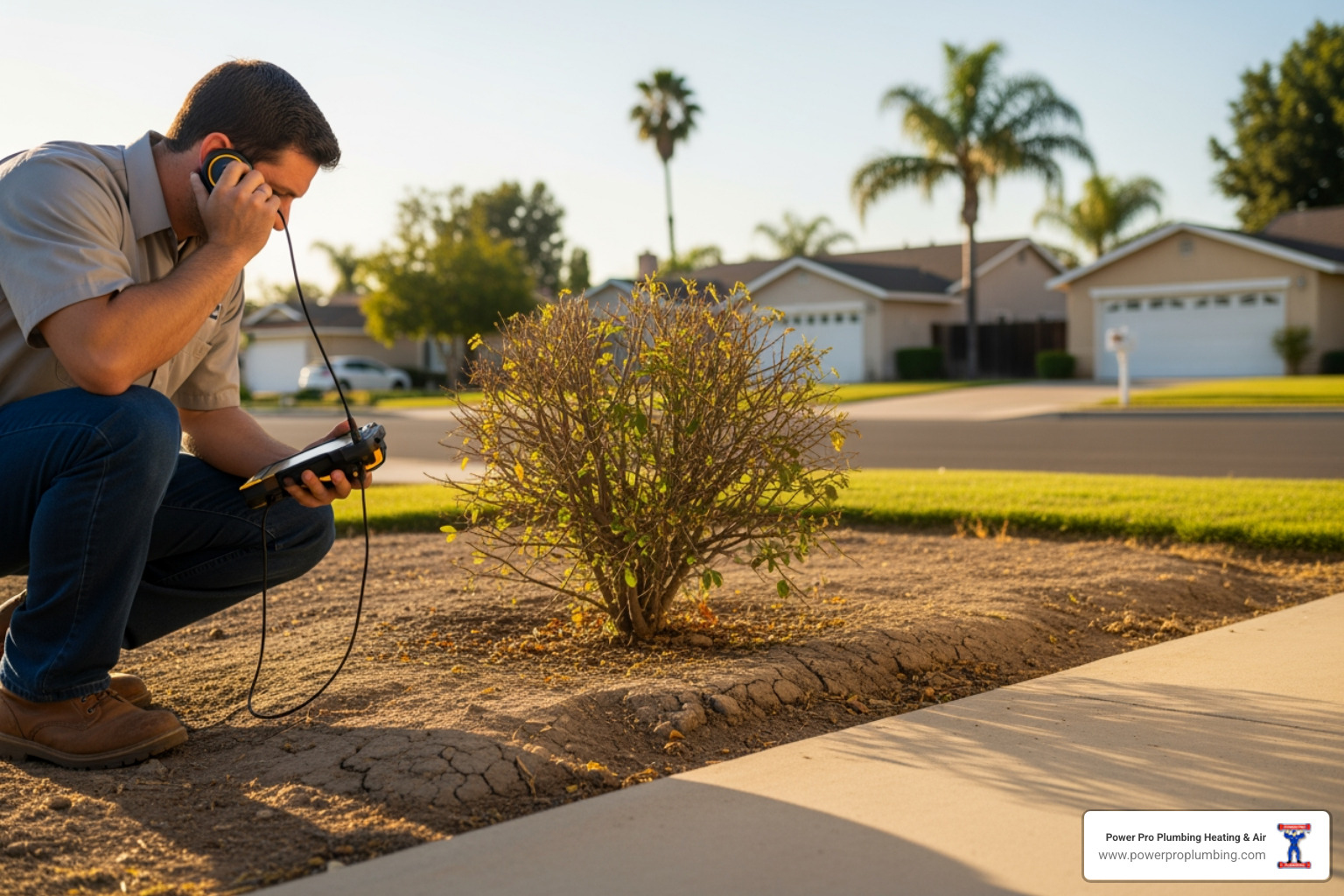Infographic showing common signs of hidden water leaks including unexplained high water bills, musty odors, damp spots on walls and ceilings, warped or buckling floors, sound of running water when all fixtures are off, low water pressure, mold or mildew growth, and cracks in foundation - affordable leak detection in anaheim, ca