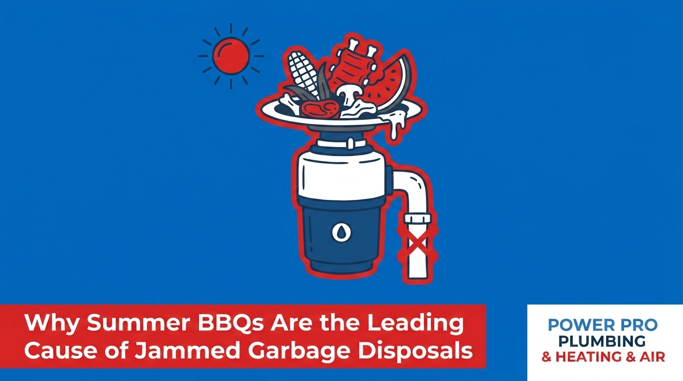 Why Summer BBQs Are the Leading Cause of Jammed Garbage Disposals