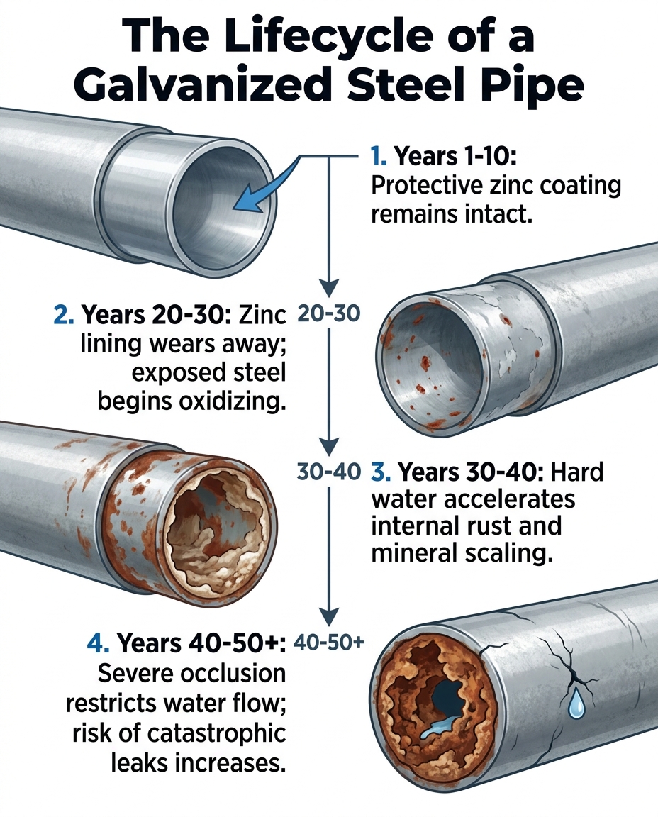 The Lifecycle of a Galvanized Steel Pipe