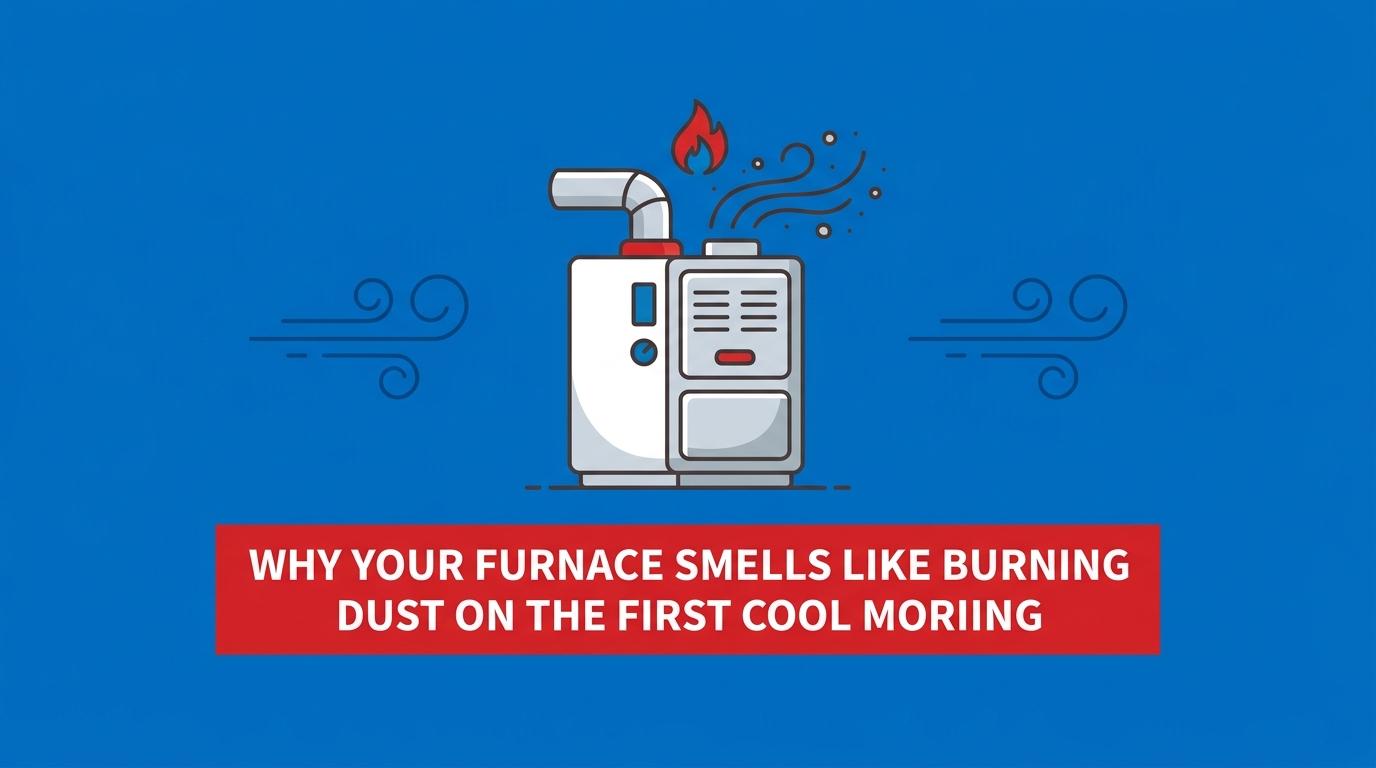 Why Your Furnace Smells Like Burning Dust on the First Cool Morning