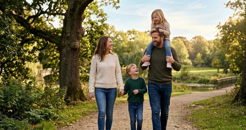 Livsforsikring – familie sikret med livsforsikring