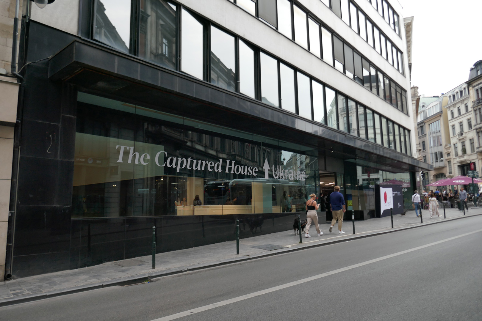 The Captured House, Exhibition, Berlin Rome Amsterdam Brussels, Port of Culture