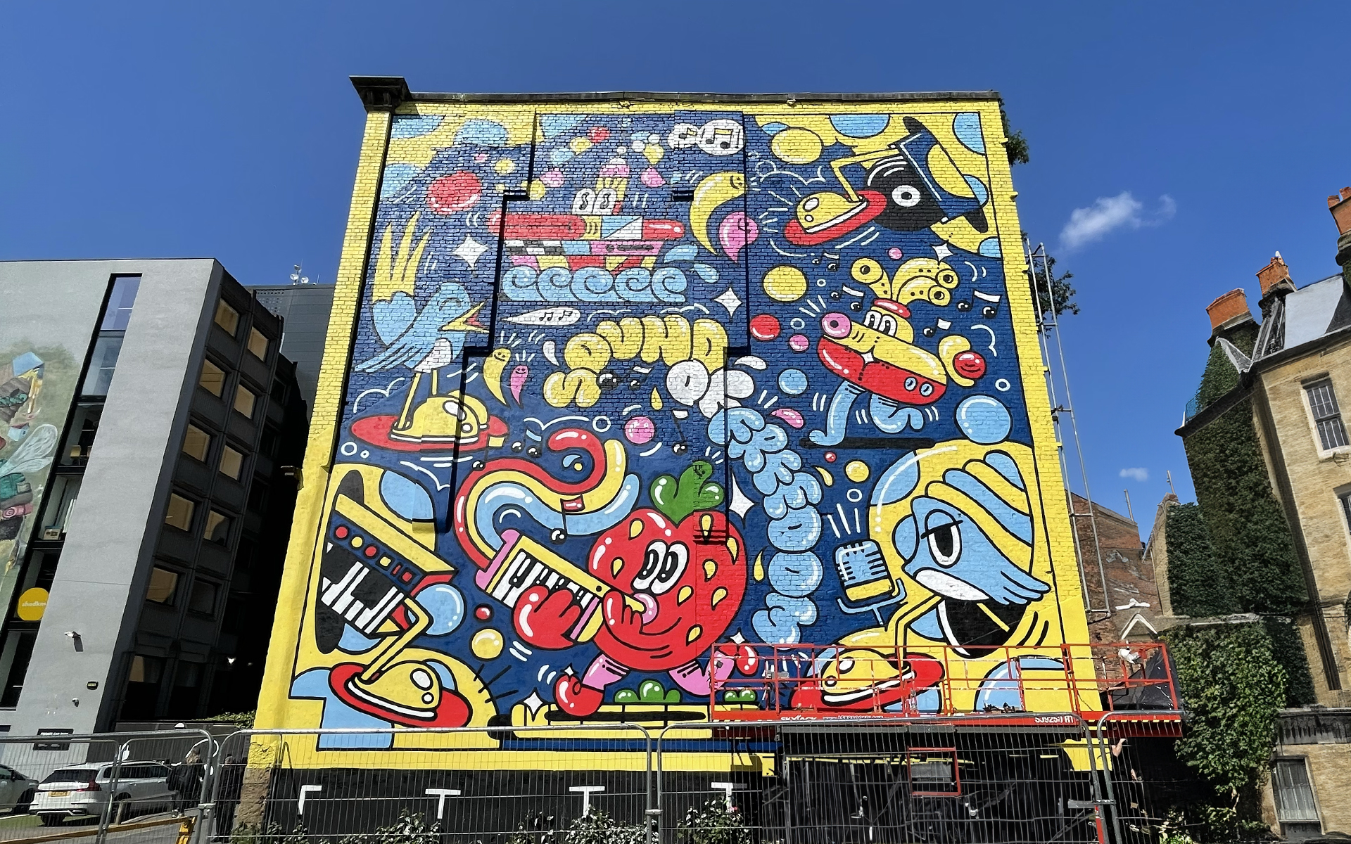 Sound of Freedom, Mural Interactive AR, Liverpool UK, Port of Culture