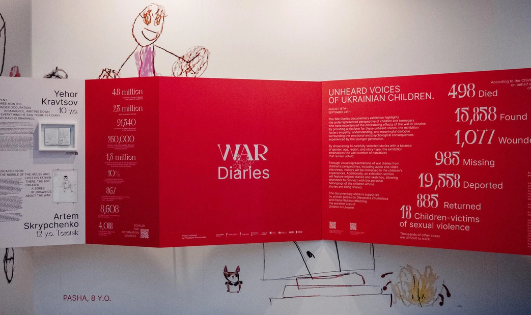 War Diaries, Exhibition, Kyiv Amsterdam, Port of Culture