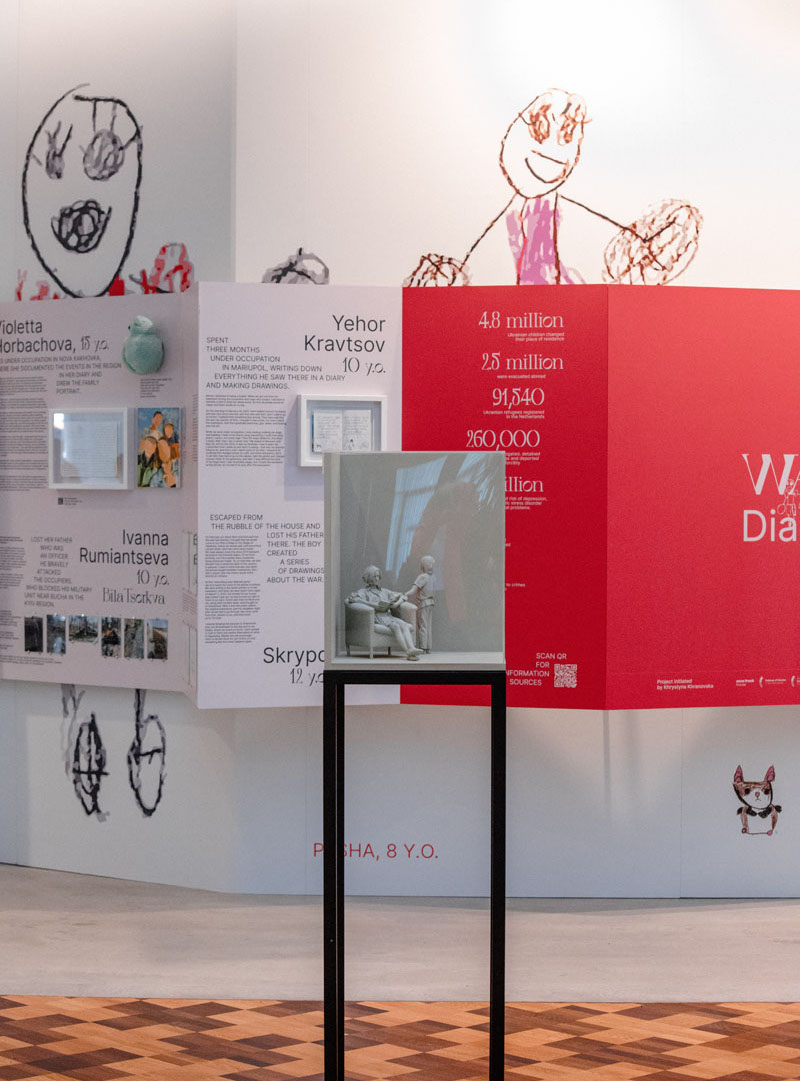 War Diaries, Exhibition, Kyiv Amsterdam, Port of Culture