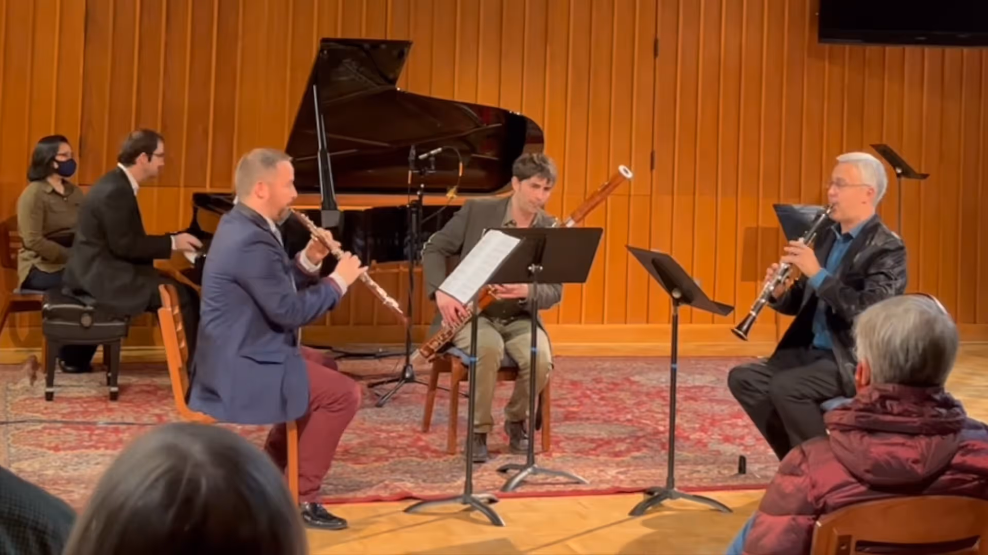Fusion Music for Oboe, Clarinet, Bassoon and Piano