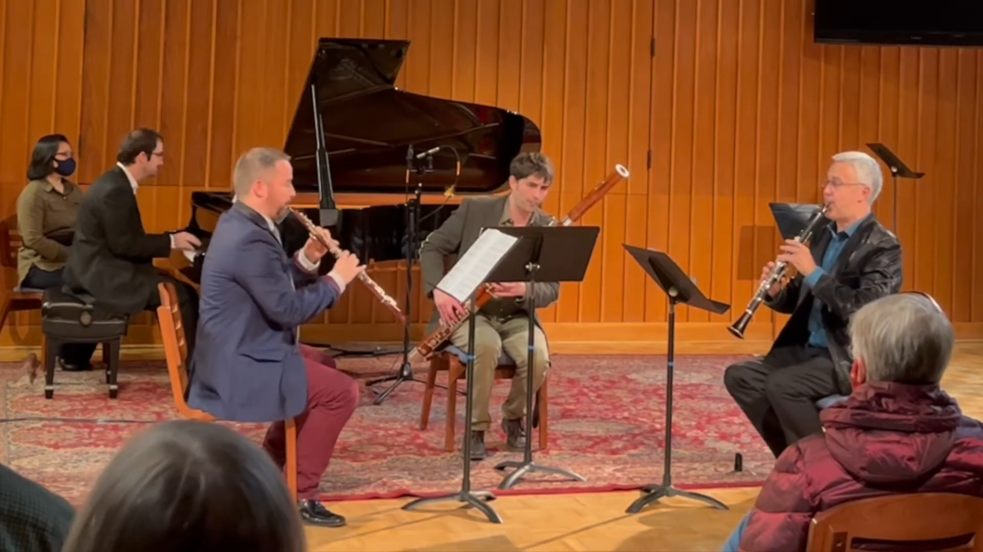 Fusion Music for Oboe, Clarinet, Bassoon and Piano